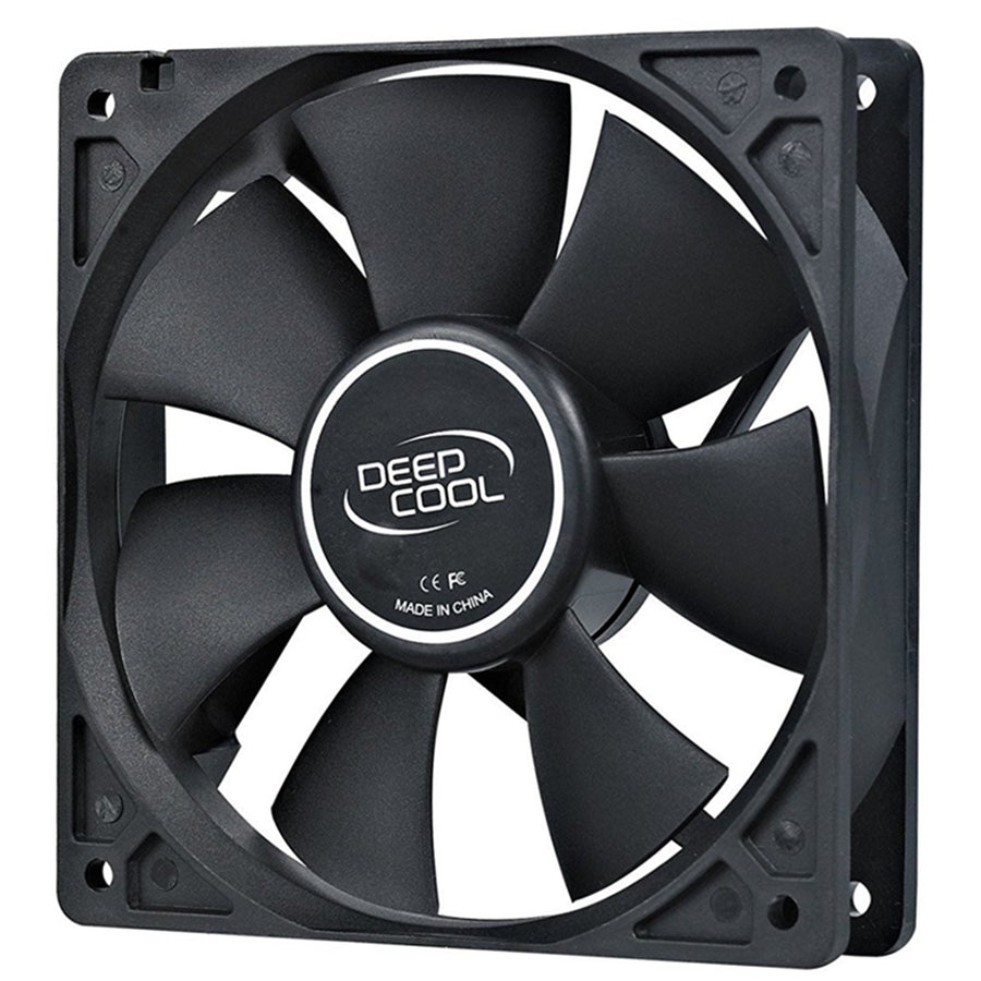 DEEPCOOL XFAN 120 120mm Hydro Bearing Case Fan with 3-pin Fan Connector + Molex Connector