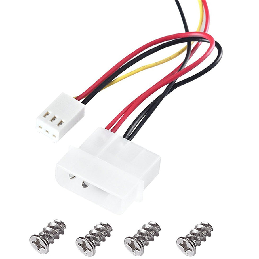 DEEPCOOL XFAN 120 120mm Hydro Bearing Case Fan with 3-pin Fan Connector + Molex Connector