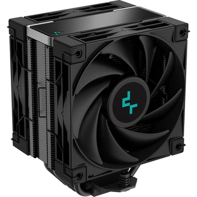 DEEPCOOL AK400 ZERO DARK PLUS CPU Cooler 2 x 120mm Fan, 155mm Clearance, Support Intel LGA 1851/ 1700 / 1200 / 1151 / 1150 / 1155, AMD AM5 / AM4