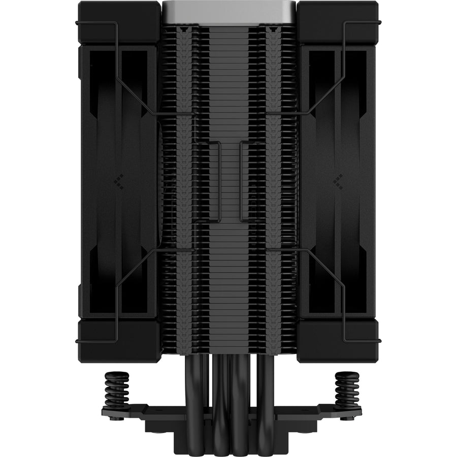 DEEPCOOL AK400 ZERO DARK PLUS CPU Cooler 2 x 120mm Fan, 155mm Clearance, Support Intel LGA 1851/ 1700 / 1200 / 1151 / 1150 / 1155, AMD AM5 / AM4