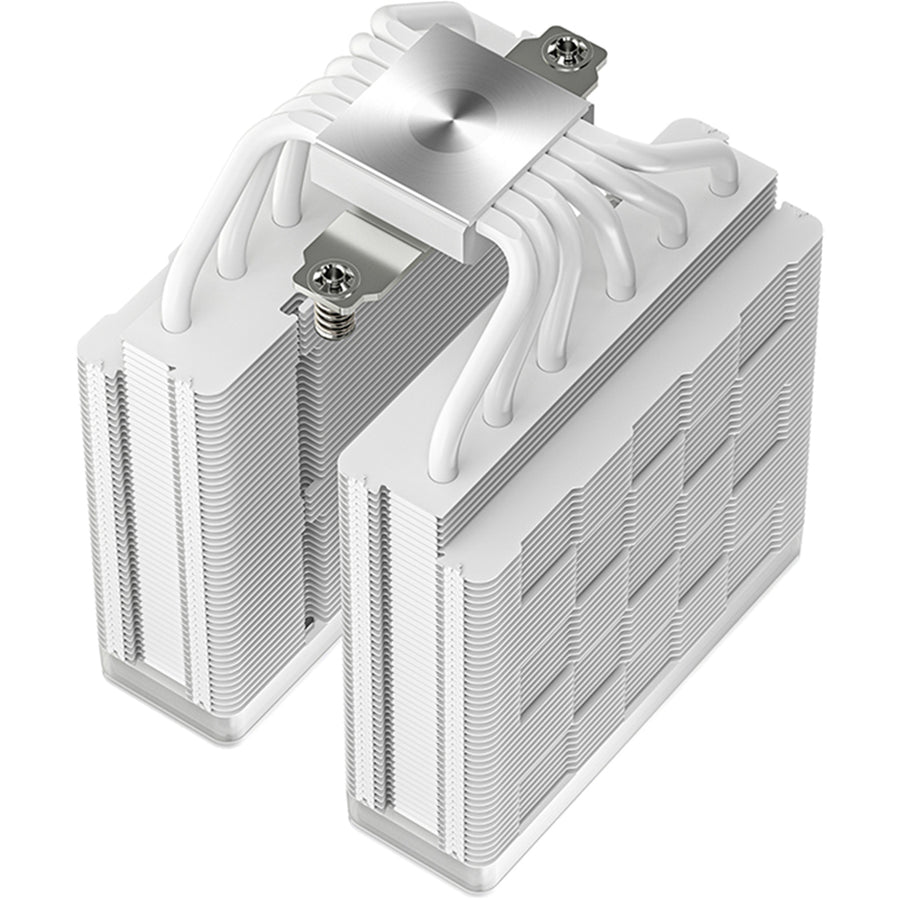 DEEPCOOL AG620 V2 White CPU Cooler 2 x 120mm ARGB Fan, Support Intel LGA 1851/ 1700 / 1200 / 1151 / 1150 / 1155, AMD AM5 / AM4