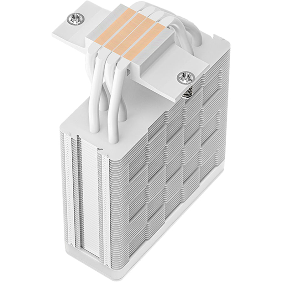 DEEPCOOL AG400 White ARGB V2 1x 120MM aRGB Fan, 150mm Clearance Support Intel LGA 1851/ 1700 / 1200 / 1151 / 1150 / 1155, AMD AM5 / AM4
