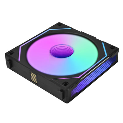 Lian Li UNI FAN SL Infinity Reverse Blade Digital Addressable RGB 120 Fan, Single pack , Black