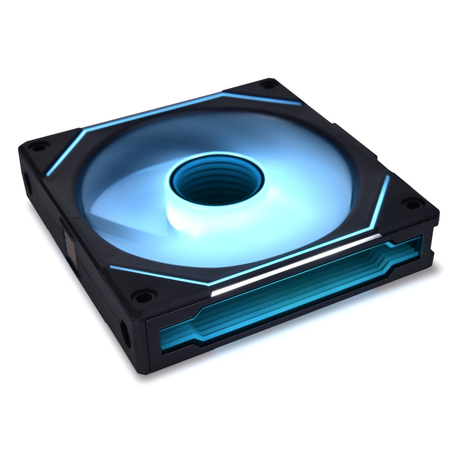 Lian Li UNI FAN SL Infinity Digital Addressable RGB 120 Fan, 3x 120mm Fan Pack with Controller, Black