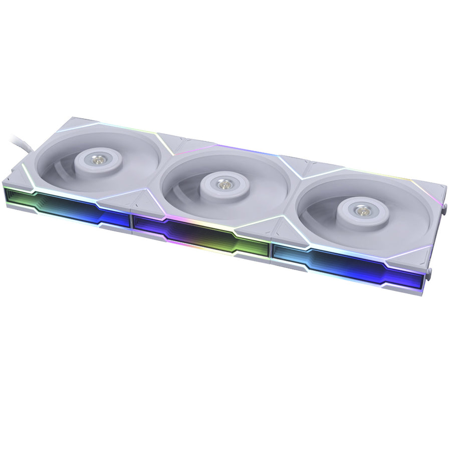 Lian Li UNI FAN TL120 Digital Addressable RGB 120 Fan, 3 Pack, White