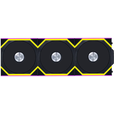 Lian Li UNI FAN SL Wireless 120 - Reverse 3 Packed Black, L-Wireless Controller Included