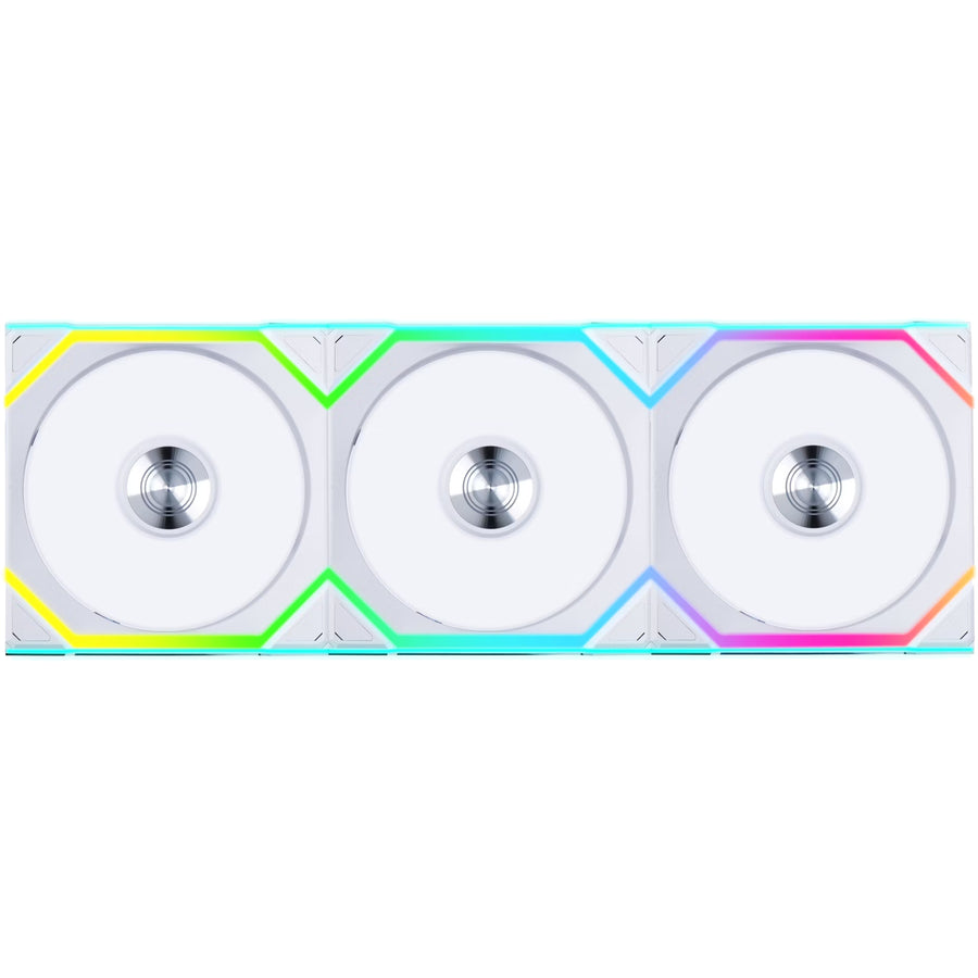 Lian Li UNI FAN SL Wireless 120 - Reverse 3 Packed White, L-Wireless Controller Included
