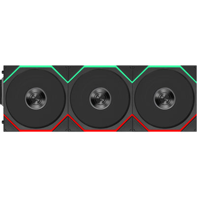 Lian Li FLEX TL120 Reverse Black 3 Pack, Controller Included