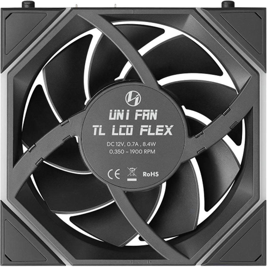 Lian Li FLEX TL LCD 120 Black Single Package, Controller Required