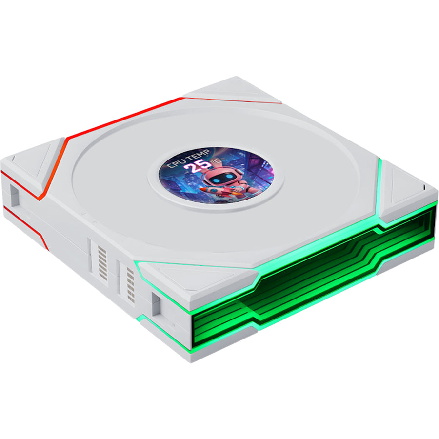 Lian Li FLEX TL LCD 120 Reverse White Single Package, Controller Required
