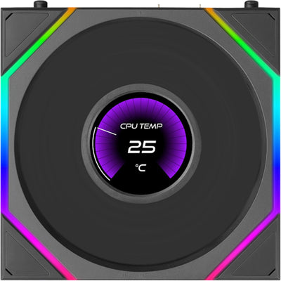 Lian Li FLEX TL LCD 120 Reverse Black Single Package, Controller Required
