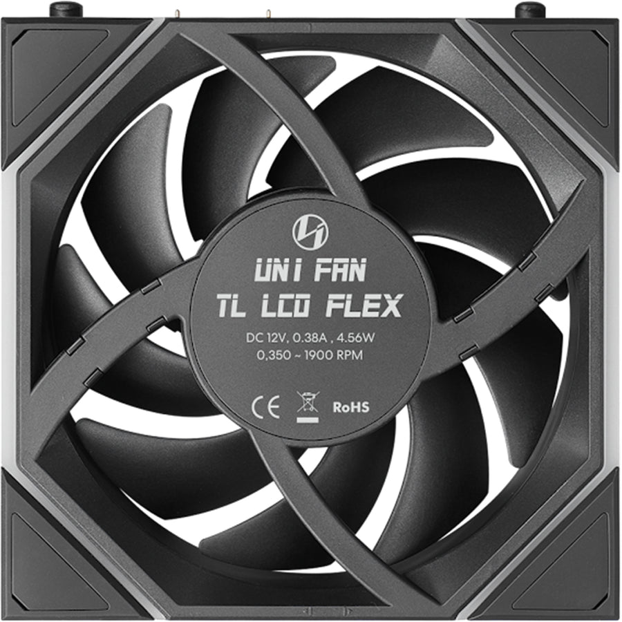 Lian Li FLEX TL LCD 120 Reverse Black Single Package, Controller Required