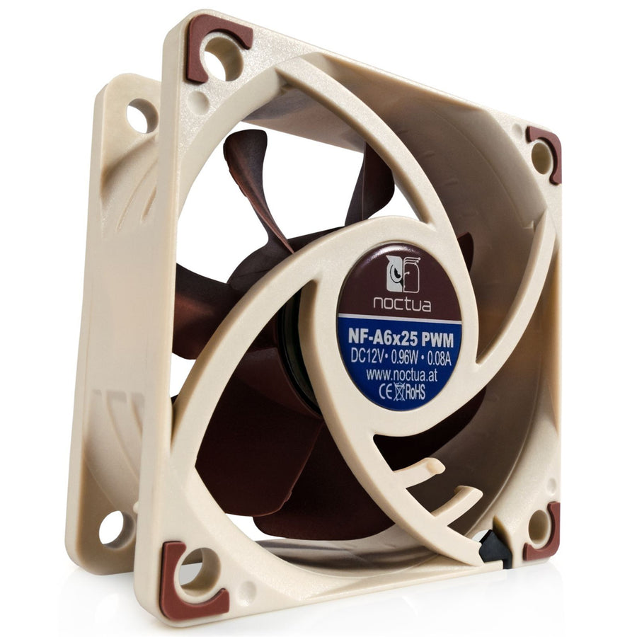 NOCTUA NF-A6X25-PWM High-Efficiency Quiet 60x25mm Fan 4-Pin PWM Version