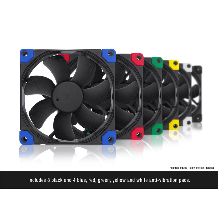 NOCTUA NF-A9-PWM-CH-BK-S Chromax Black Swap High-Efficiency Quiet 92mm Fan Chromax Black - Swap Edition