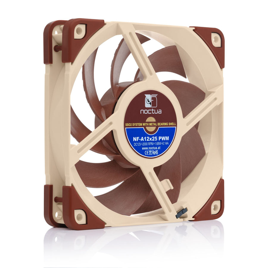 NOCTUA NF-A12x25-PWM High-Efficiency Quiet 120mm Fan 4-Pin PWM Version