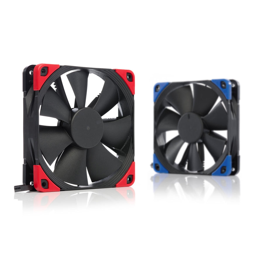 NOCTUA NF-F12-PWM-CH-BK-S Chromax Black Swap Pressure-Optimised 120mm Fan Chromax Black - Swap Edition, 1500RPM Case Fan