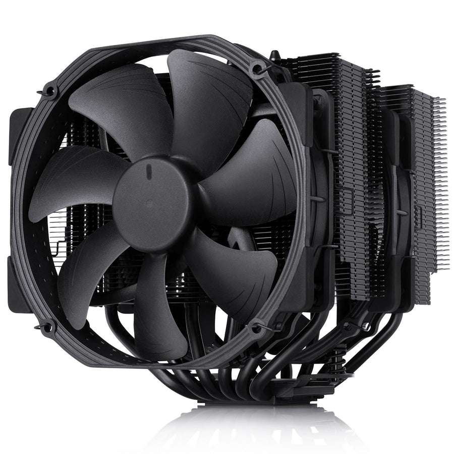 NOCTUA NH-D15 Chromax Black CPU Cooler 2x 140mm PWN Fans, 165mm Clearance, Support Intel LGA 1851 / 1700 / 1200 / 1156 / 1155 / LGA1151 / LGA1150, AMD AM5 / AM4