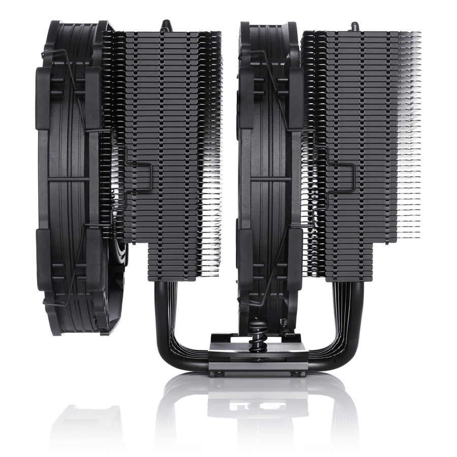 NOCTUA NH-D15 Chromax Black CPU Cooler 2x 140mm PWN Fans, 165mm Clearance, Support Intel LGA 1851 / 1700 / 1200 / 1156 / 1155 / LGA1151 / LGA1150, AMD AM5 / AM4