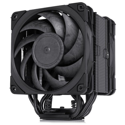 NOCTUA NH-U12A Chromax Black CPU Cooler 2x 120mm PWN Fans, 158mm Clearance, Support Intel LGA1851, LGA1700, LGA1200, LGA1156, LGA1155, LGA1151, LGA1150 and AMD AM5, AM4