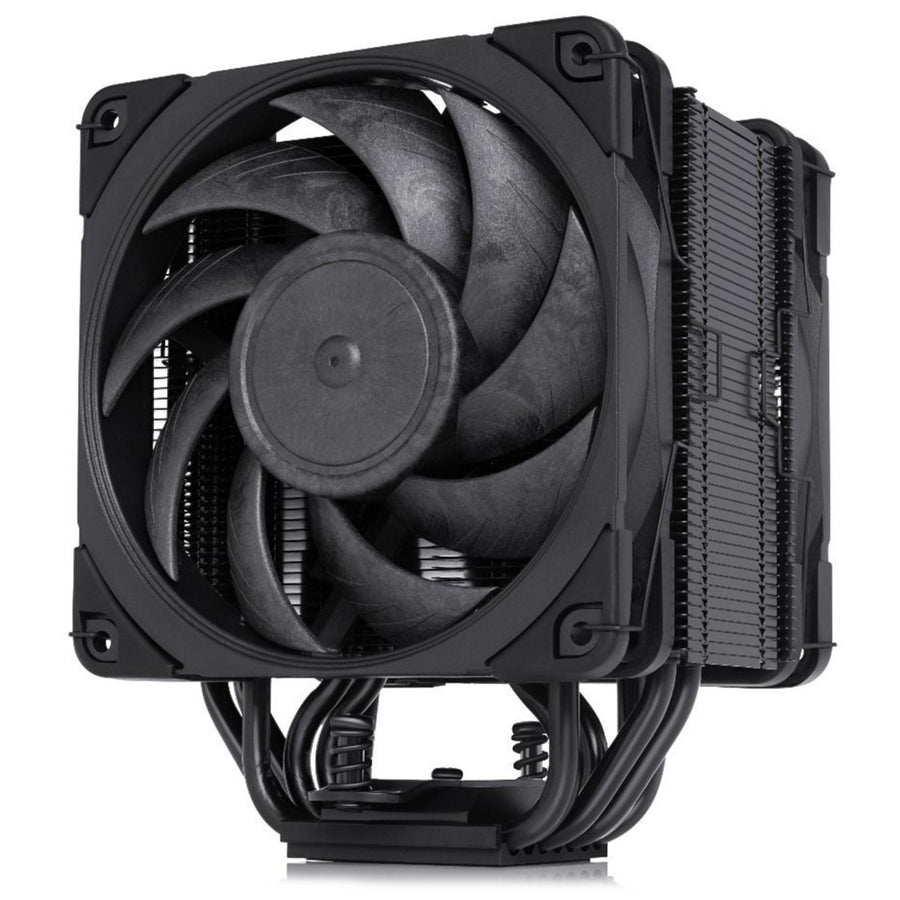NOCTUA NH-U12A Chromax Black CPU Cooler 2x 120mm PWN Fans, 158mm Clearance, Support Intel LGA1851, LGA1700, LGA1200, LGA1156, LGA1155, LGA1151, LGA1150 and AMD AM5, AM4