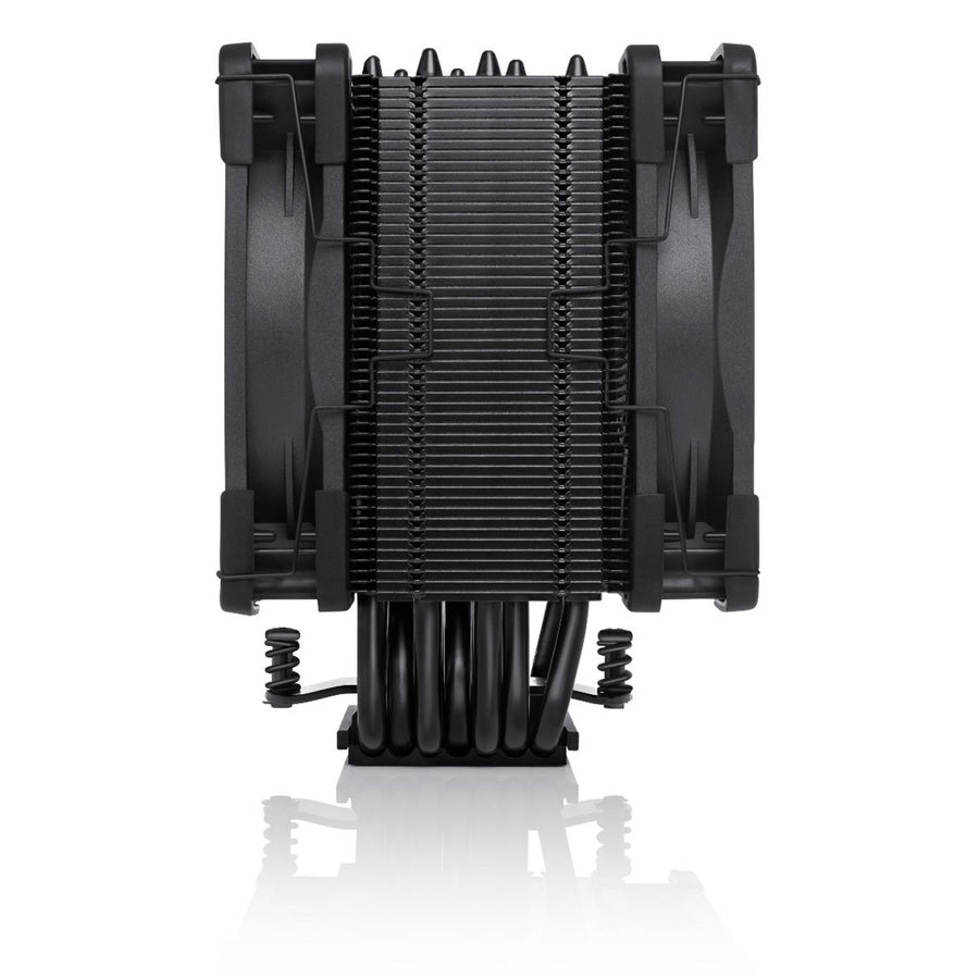 NOCTUA NH-U12A Chromax Black CPU Cooler 2x 120mm PWN Fans, 158mm Clearance, Support Intel LGA1851, LGA1700, LGA1200, LGA1156, LGA1155, LGA1151, LGA1150 and AMD AM5, AM4