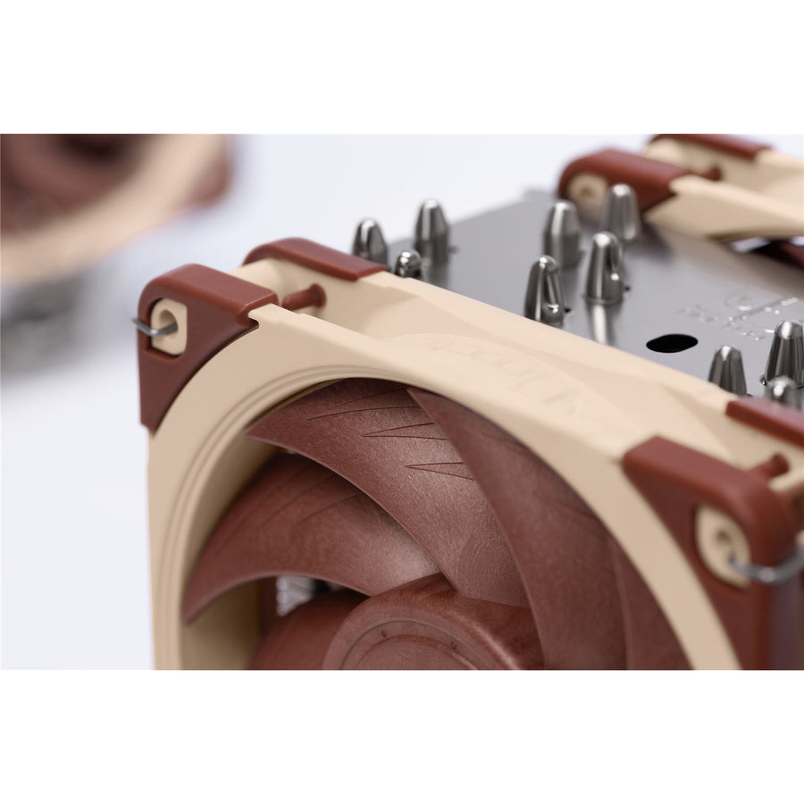 NOCTUA NH-U12A CPU Cooler 2x 120mm PWM Fan, 158mm Clearance, Support Intel LGA1851, LGA1700, LGA1200, LGA1156, LGA1155, LGA1151, LGA1150 and AMD AM5, AM4