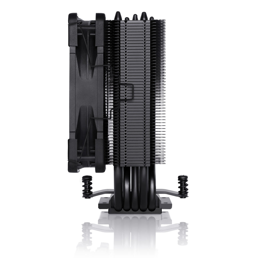 NOCTUA NH-U12S Chromax Black CPU Cooler 1x 120mm PWM Fan, 158mm Clearance, Support Intel LGA1851, LGA1700, LGA1200, LGA1156, LGA1155, LGA1151, LGA1150 and AMD AM5, AM4