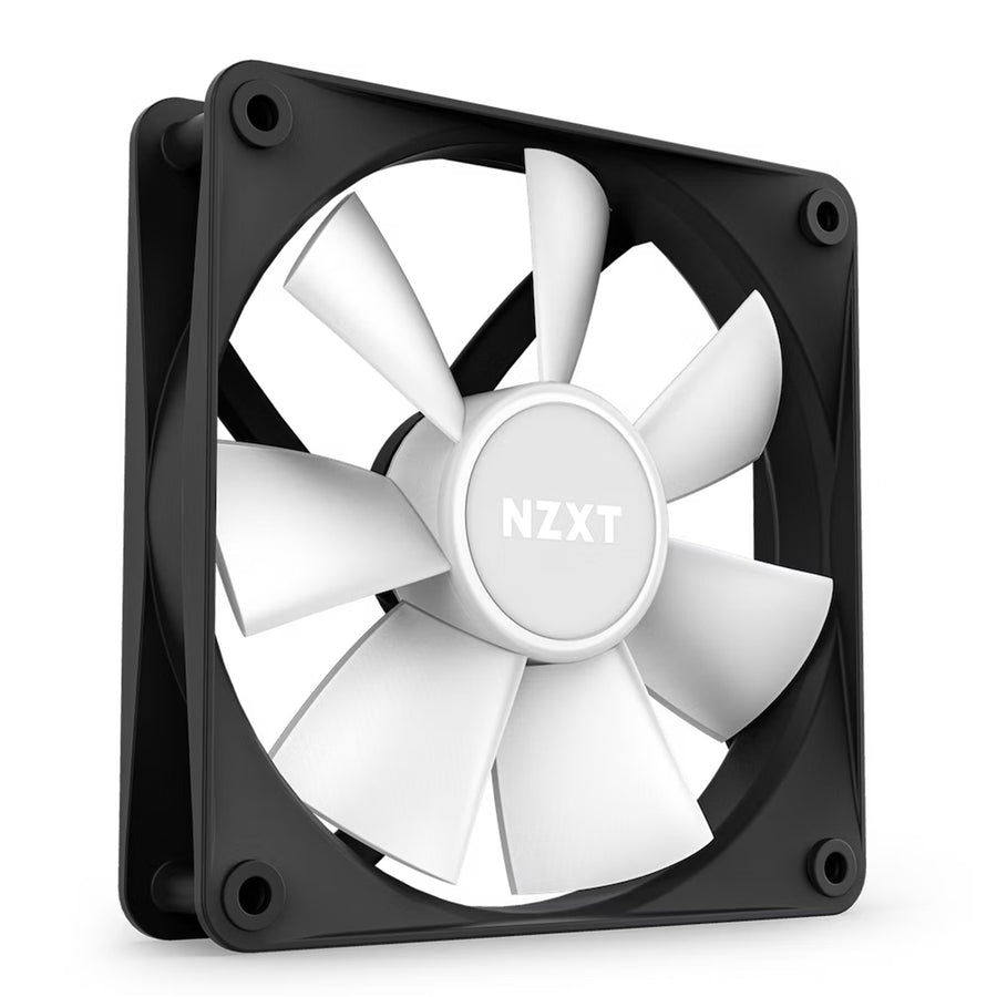 NZXT F120 Core RGB Black 120mm RGB FAN, Single pack, Requires NZXT RGB lighting Controller