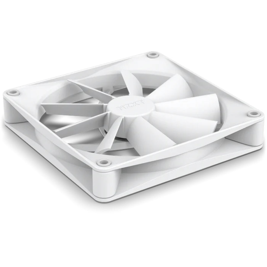 NZXT Aer F Quiet Airflow F140 White 140mm Single Case Fan, PWM,