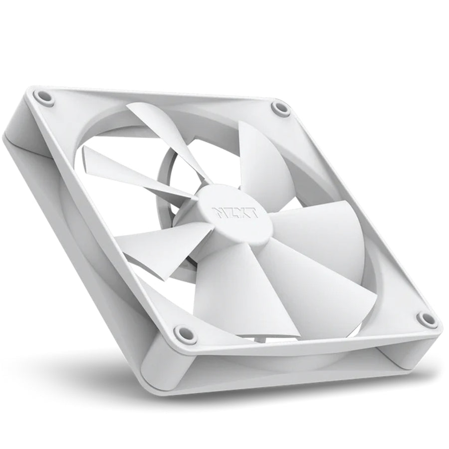 NZXT Aer F Static Pressure F140 White 140mm Single Case Fan,