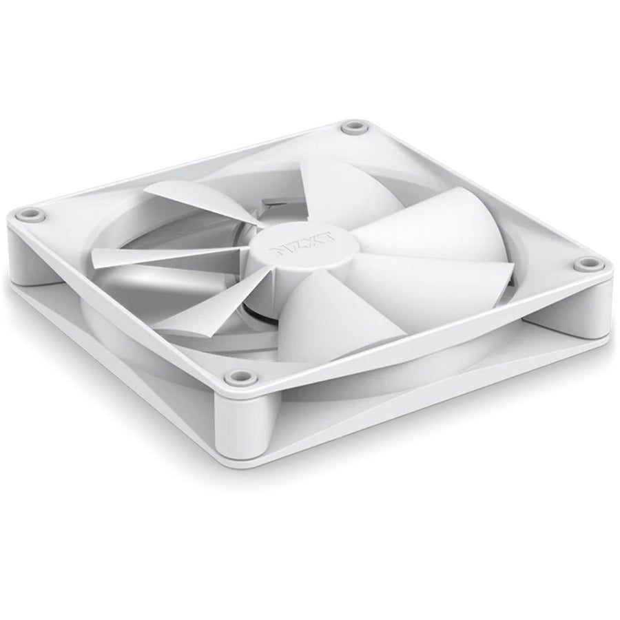 NZXT Aer F Static Pressure F140 White 140mm Single Case Fan,