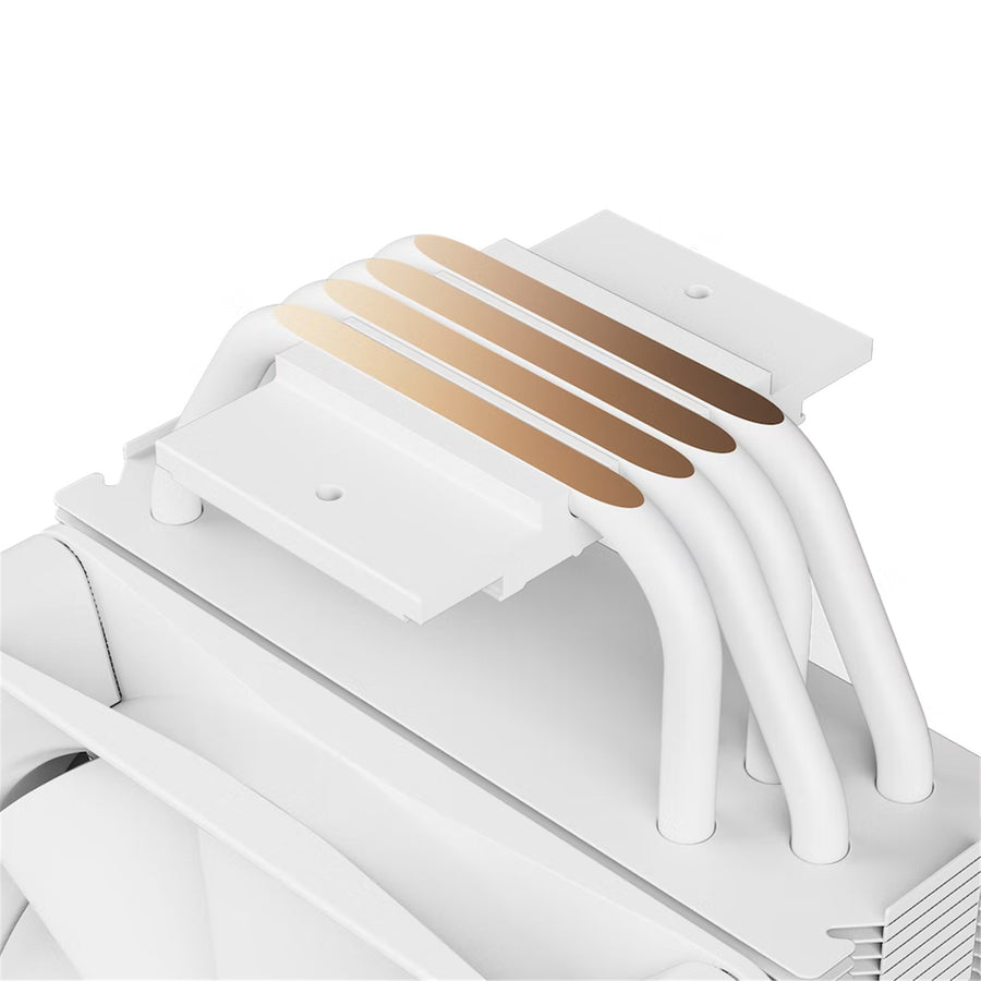 NZXT Air Cooler T120 CPU Cooler White For Intel 1851, 1700, 115X & 1200, AMD AM5, AM4