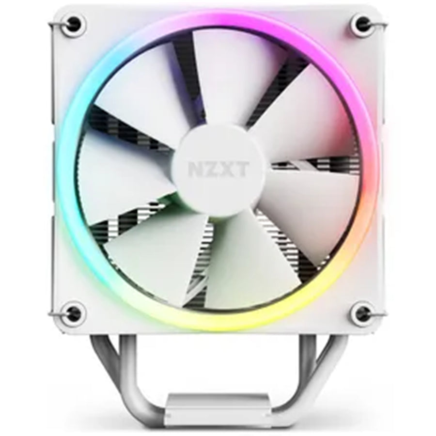 NZXT Air Cooler T120 RGB CPU Cooler White For Intel 1851, 1700, 115X & 1200, AMD AM5, AM4
