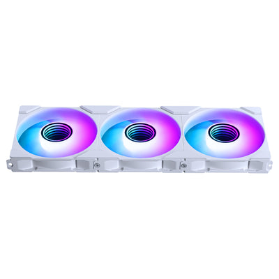 Phanteks M25 G2 120mm PWM ARGB Fan White, 3 Pack