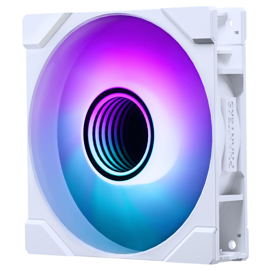 Phanteks M25 G2 120mm PWM ARGB Fan White, 3 Pack