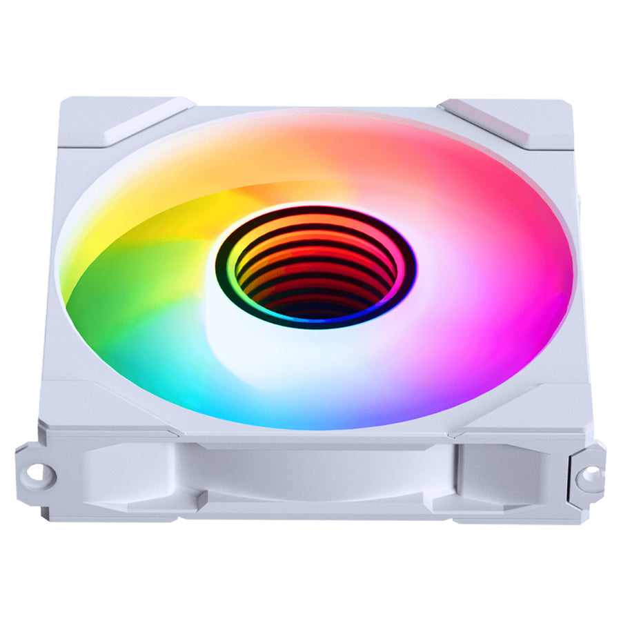 Phanteks M25 G2 120mm PWM ARGB Fan, Reverse, White, 3 Pack