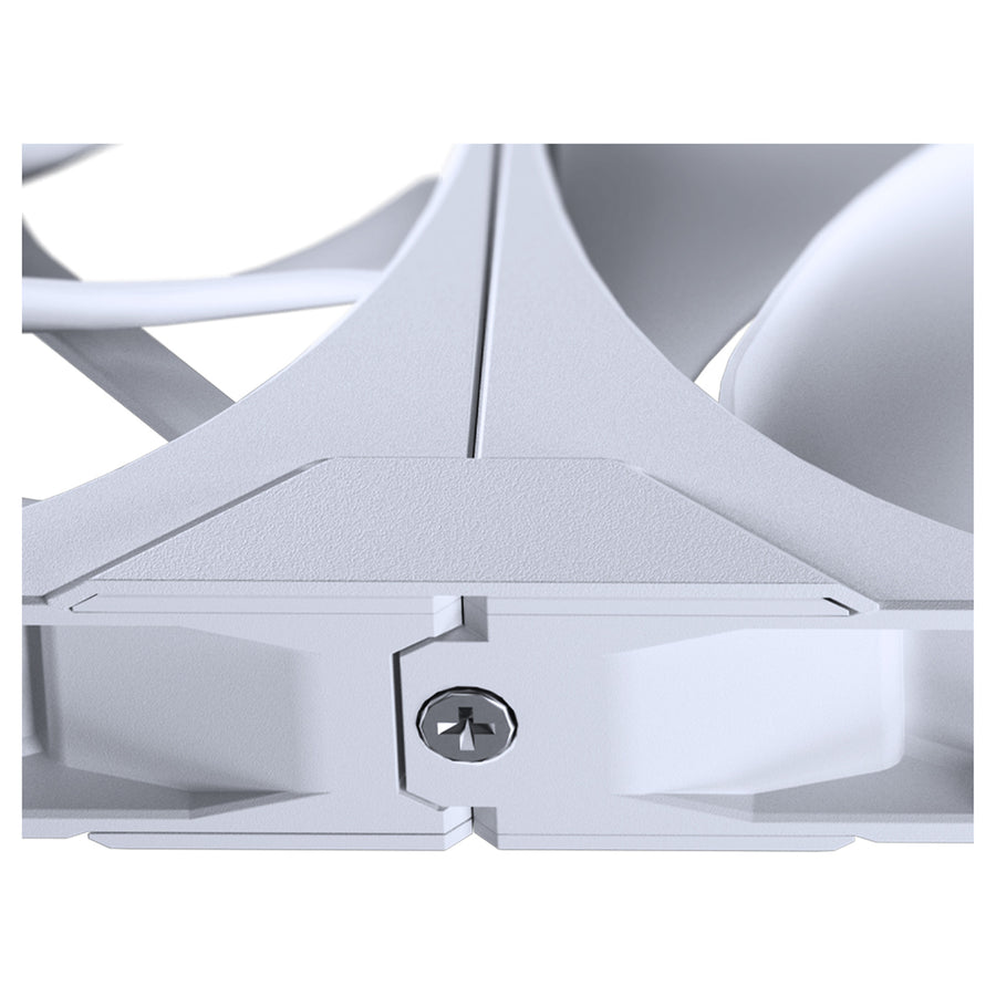 Phanteks M25 G2 120mm PWM ARGB Fan, Reverse, White, 3 Pack