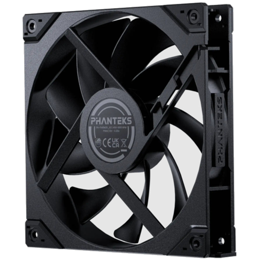 Phanteks M25 G2 140mm PWM Fan Black, Single Pack
