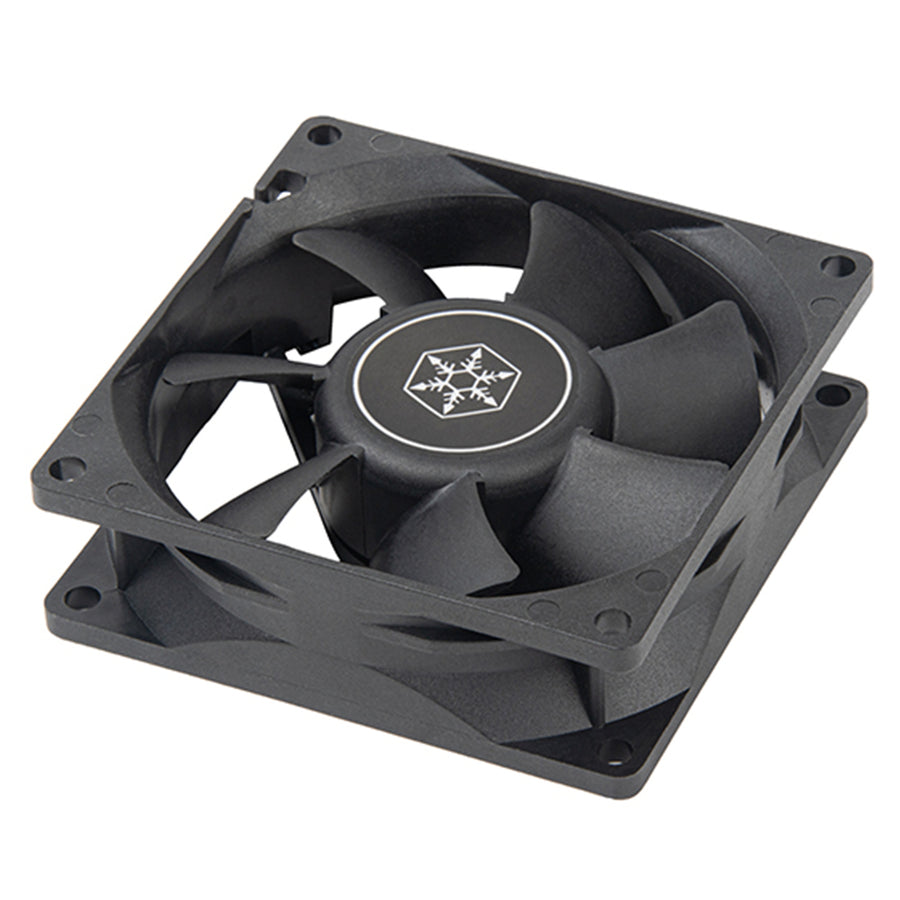 Silverstone FN80 Case 80mm Fan 12V, 3 pin connector., 80mm X 80mm X 25mm