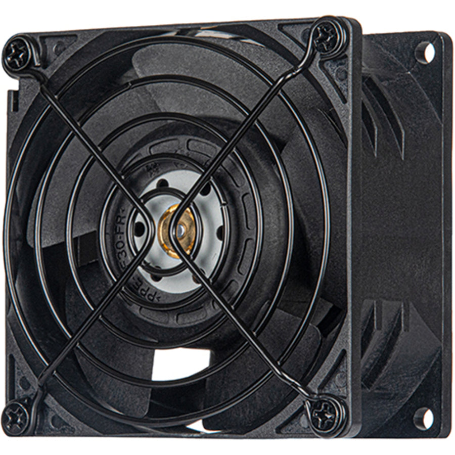 Silverstone FHS80X 80mm High Performance industrial fan 80x80x38mm PWM 2000~10000rpm, 2Ball bearing, Black Color