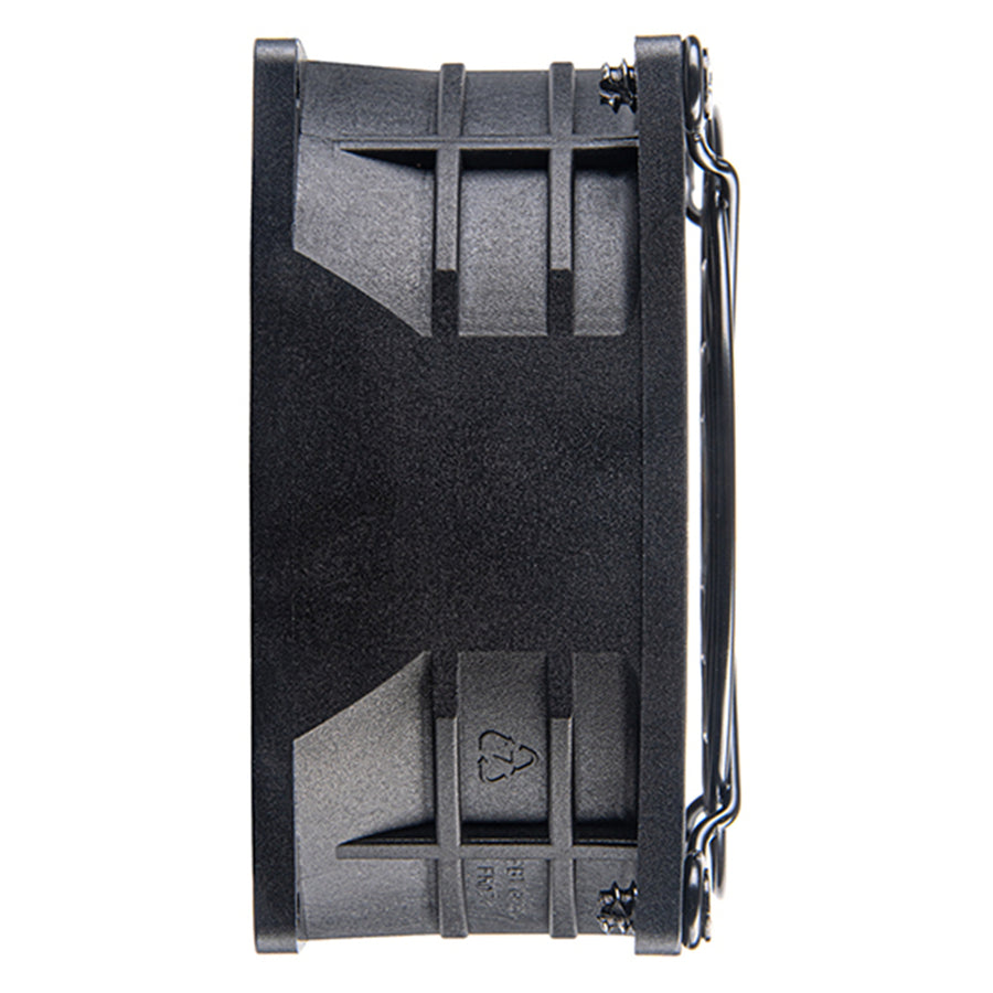 Silverstone FHS80X 80mm High Performance industrial fan 80x80x38mm PWM 2000~10000rpm, 2Ball bearing, Black Color