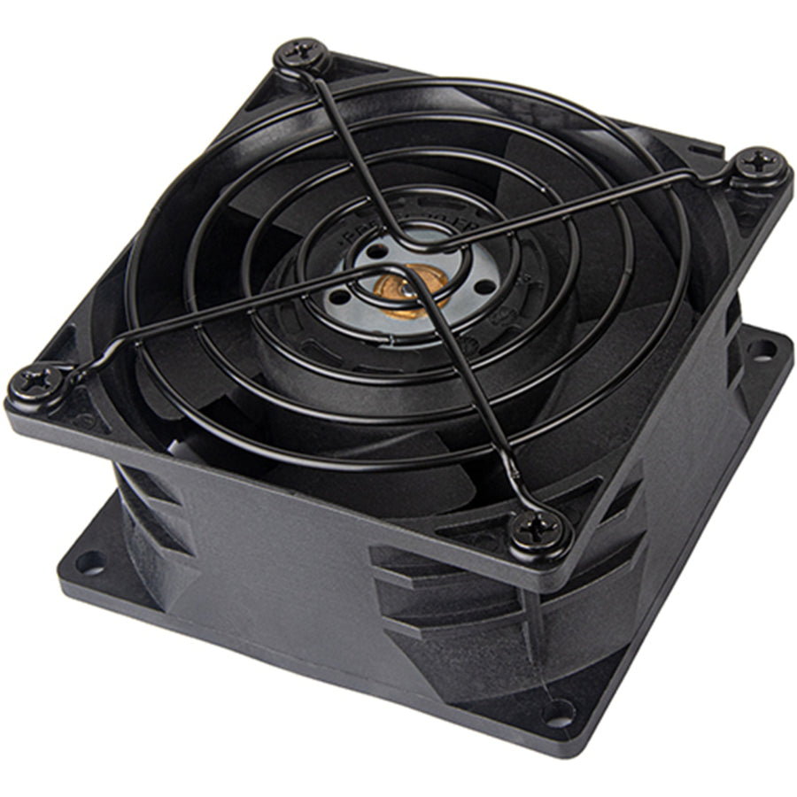 Silverstone FHS80X 80mm High Performance industrial fan 80x80x38mm PWM 2000~10000rpm, 2Ball bearing, Black Color