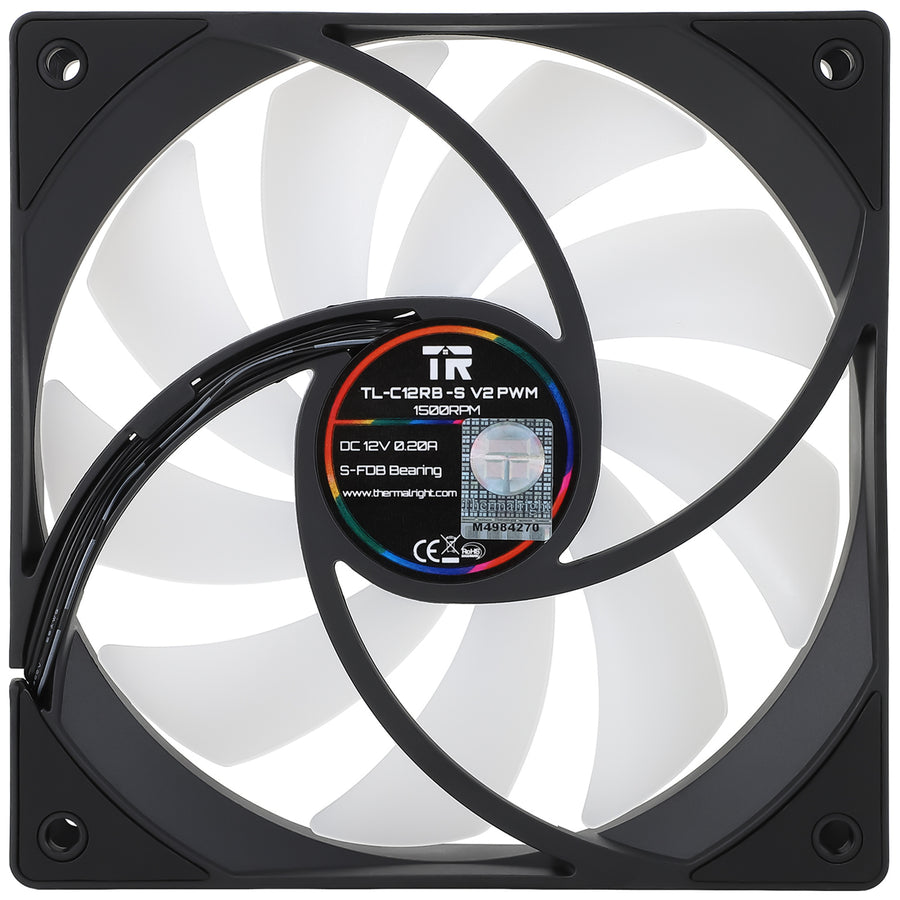 TL-C12RB-S V2 - Thermalright TL-C12RB-S V2(single) ARGB Lüfter mit Umkehrdrehung