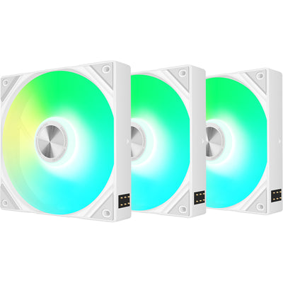 TRYX ROTA SL ARGB Reverse 120mm Fan, Triple Pack , White