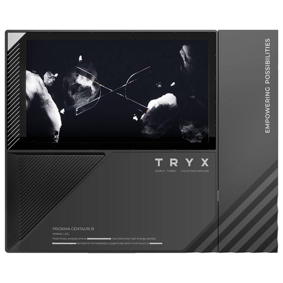 TRYX TURRIS T620 CPU Dual Tower Air Cooler Black with 5 inch Display, 6 Heatpipes, 120mm Fans for Intel LGA 1851/1700, AMD AM5/AM4