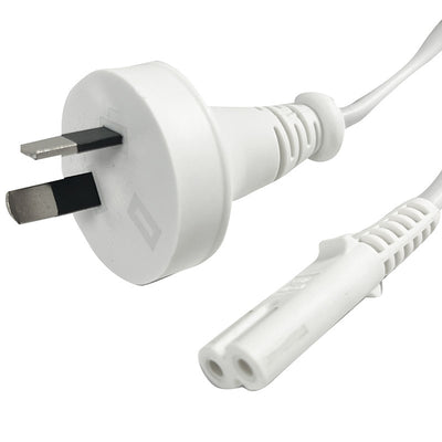 Go Wireless NZ 1.8 Meter Figure 8 Power Cable - White