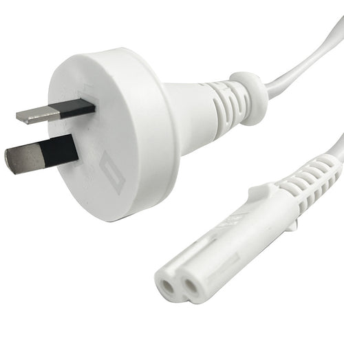 FIG818 - DYNAMIX FIG818 - 1.8 Meter Figure 8 Power Cable - White
