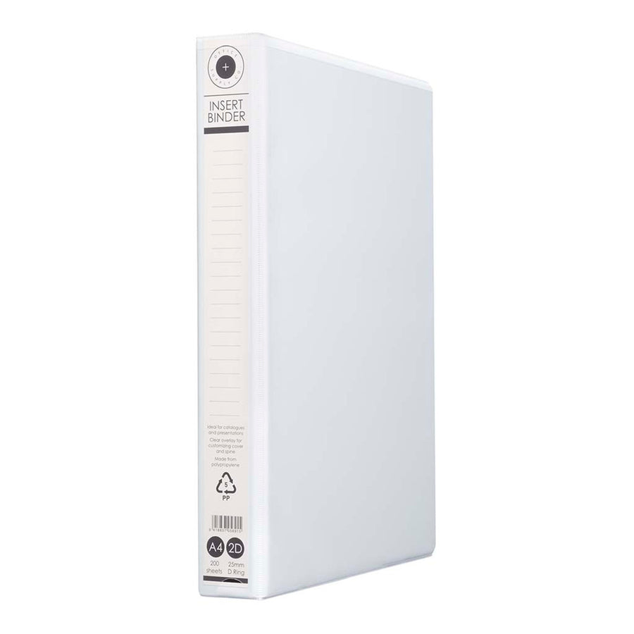 Okin RB2D25WT - OSC Insert Binder A4 2D 25mm White