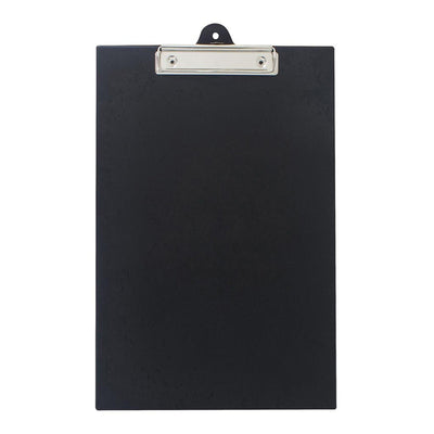 CB5SBK - Okin Clipboard PVC Single FC Black