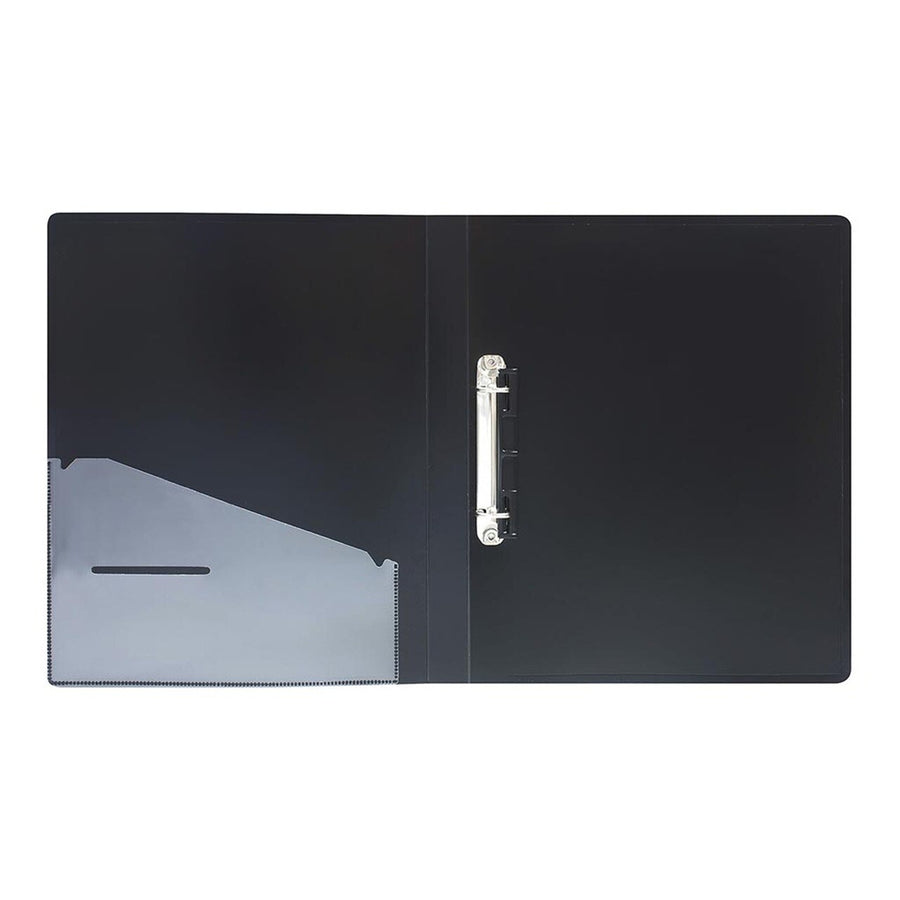 RB16BK - Okin Mini Ringbinder A4 2D 16mm Black